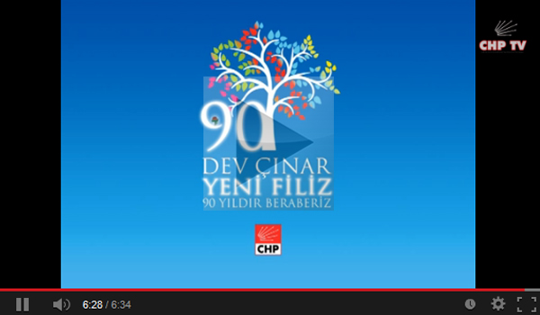 CHP 90. Yıl Logosu